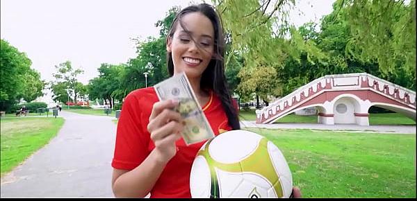  Hot Big Ass Spanish Latina Andreina Deluxe Picked Up By World Cup Fans And Fucked For Cash